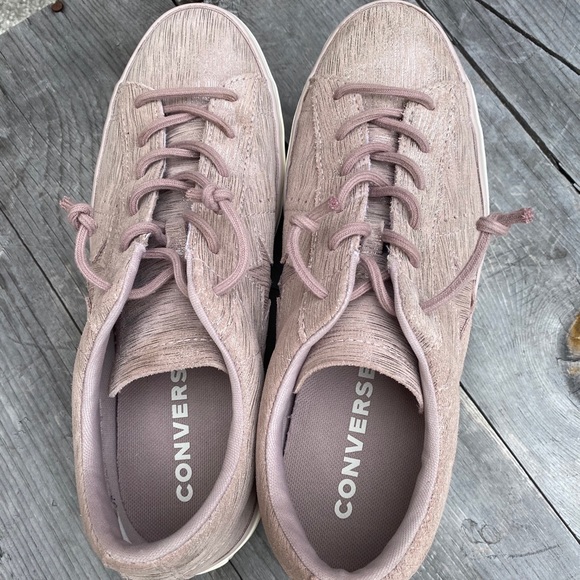 Converse one star pink metallic leather platforms - Picture 14 of 16